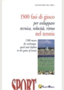 1500 fasi di gioco per sviluppare tecnica, velocita' e ritmo nel gioco del tennis